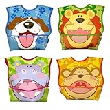 Dex Baby Dura-bib Big Mouth- 4 Pack