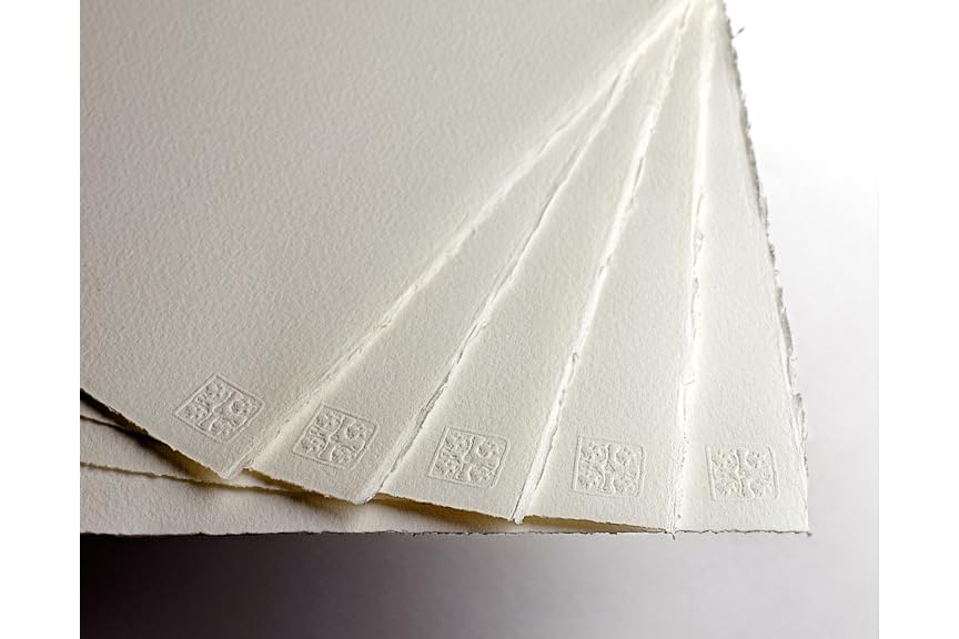 20 Sheets Saunders Waterford 300gsm (140lbs) NOT 1/4 Imperial (28x38cm/11x15)