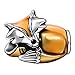 SOUFEEL Yellow Fox Charm 925 Sterling Silver Charms Animal Beads Fit European Bracelets Necklaces