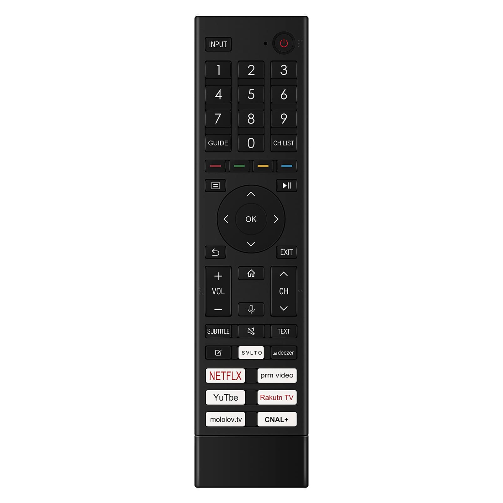 ALLIMITY ERF3AB80H Voice Replace Remote Control fit for Hisense 4K TV 43E77HQ 50E77HQ 55E77HQ 65E77HQ 70E77HQ 65A6G 70A6BG 55A63H 65E7HQ 50A7GQ 55A7GQ 50E7HQ 43E7HQ 43A7GQ 43A6G 65A7GQ 50A6BG 55A6G