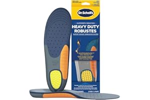Dr. Scholl's Heavy Duty Support Insole Orthotics, Big & Tall, 200lbs+, Wide Feet, Shock Absorbing, Arch Support, Distributes 