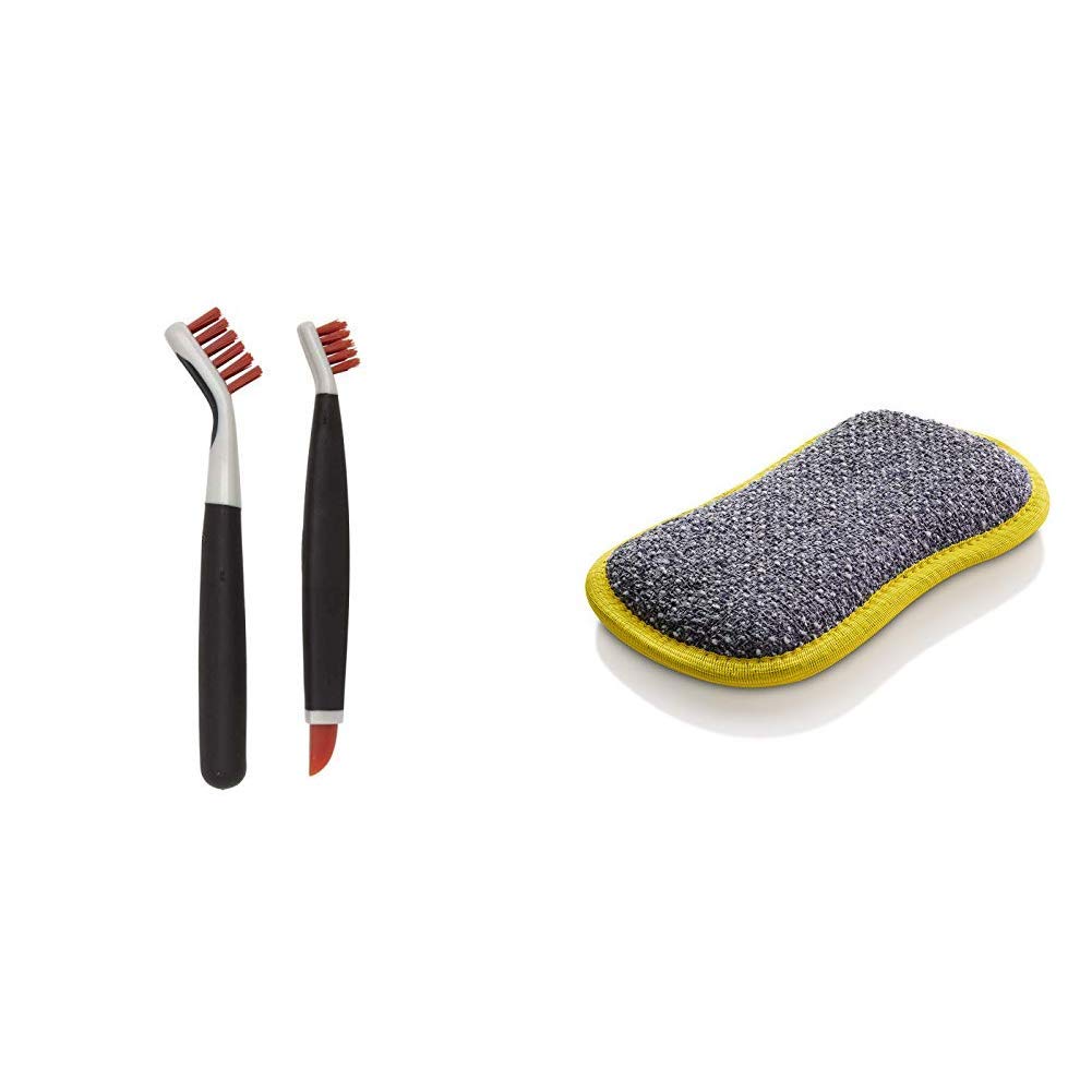 OXO Good Grips Deep Clean Brush Set & e-cloth - Washing Up Pad