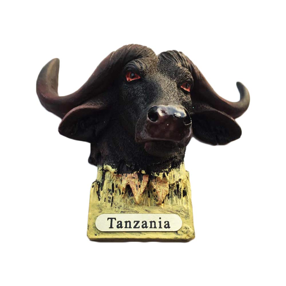 Wedare - Imán para Nevera con Cabeza de Ceniza 3D de Tanzanía ...