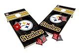 Wild Sports NFL Pittsburgh Steelers 2' x 4'  Authentic Cornhole Game Set