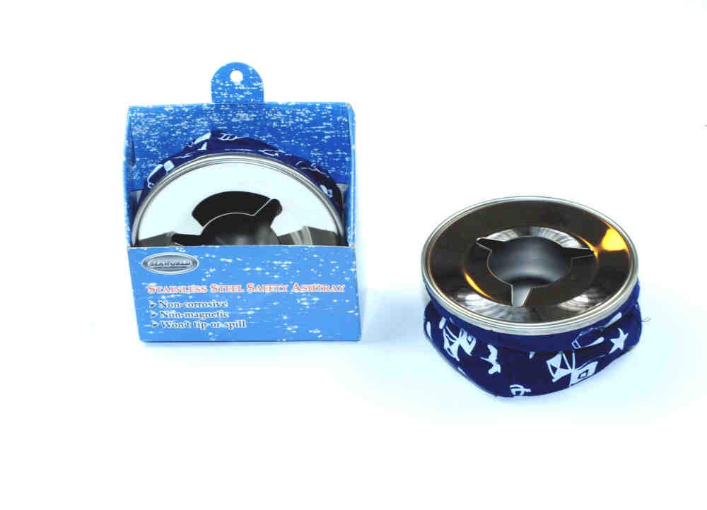 New Marine Non-Slip Ashtray Blue