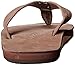 Rainbow Sandals Men's Premier Leather Single Layer,Dark Brown,(8.5-9.5)Medium