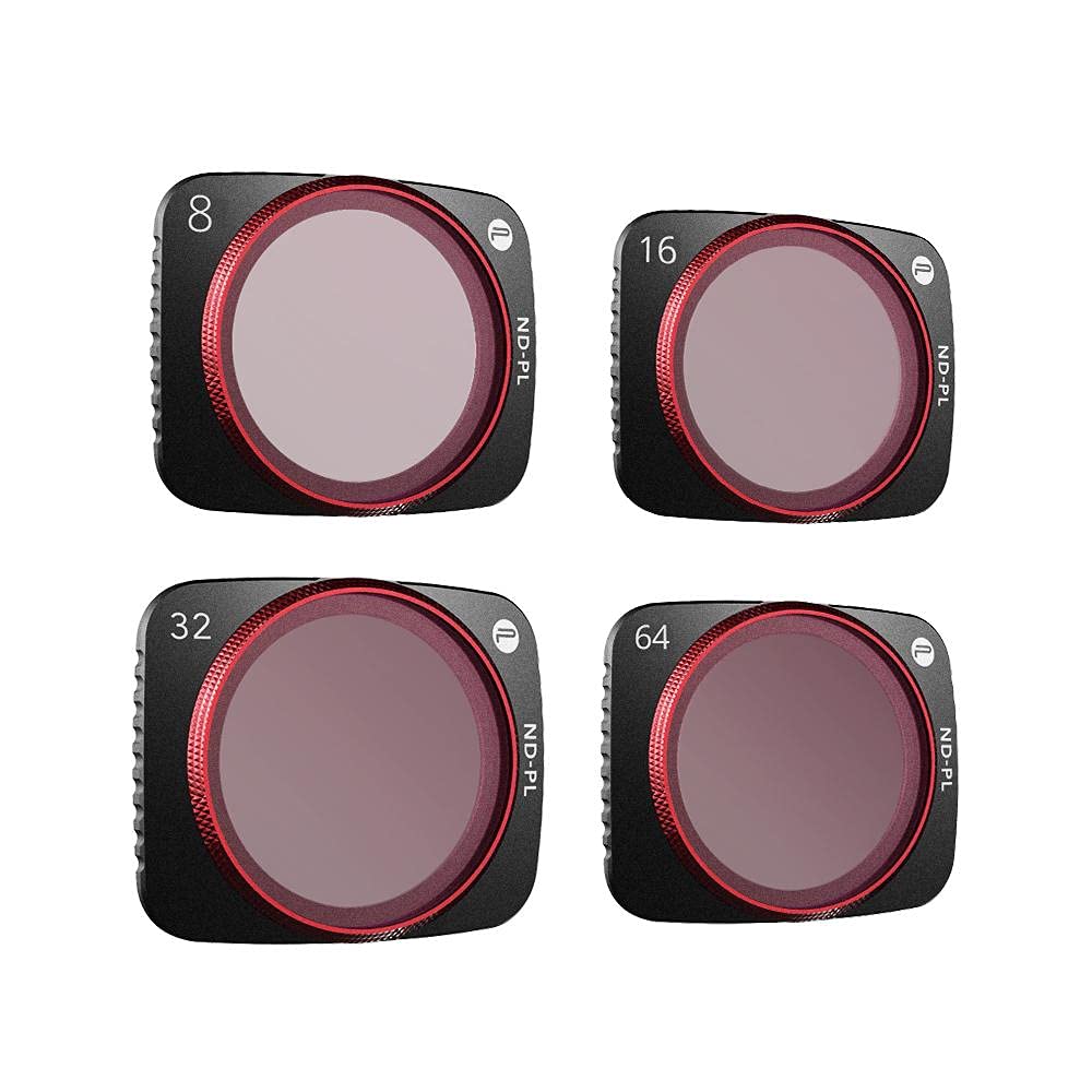 PGYTECH UK P-16B-063 DJI Mavic Air 2S Neutral Density Polarising Filter Set, 8/16/32/64 — image 1