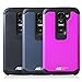 LG G2 mini Case - Armatus Gear (TM) Slim Hybrid Armor Case Dual Layer Shockproof Phone Cover For LG G2 Mini D620 - Navy