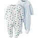 Child Of Mine by Carter's Baby Boy Sleep N Play, 2-Pack, Dinos & Blue