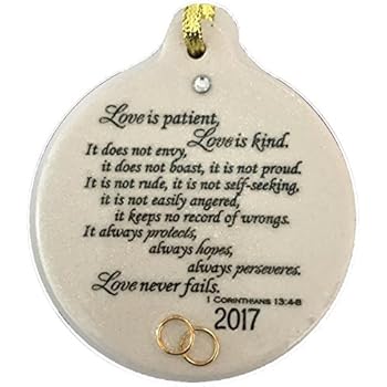 Amazon.com: 50th Anniversary Cross Ornament - Beautiful ...