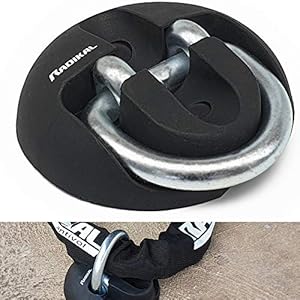 RADIKAL Rk54 Vloer- Of Muuranker, Garage, Motorfiets, Caravan, Aanhanger, Hoogwaardig Staal Met Draaiboog.