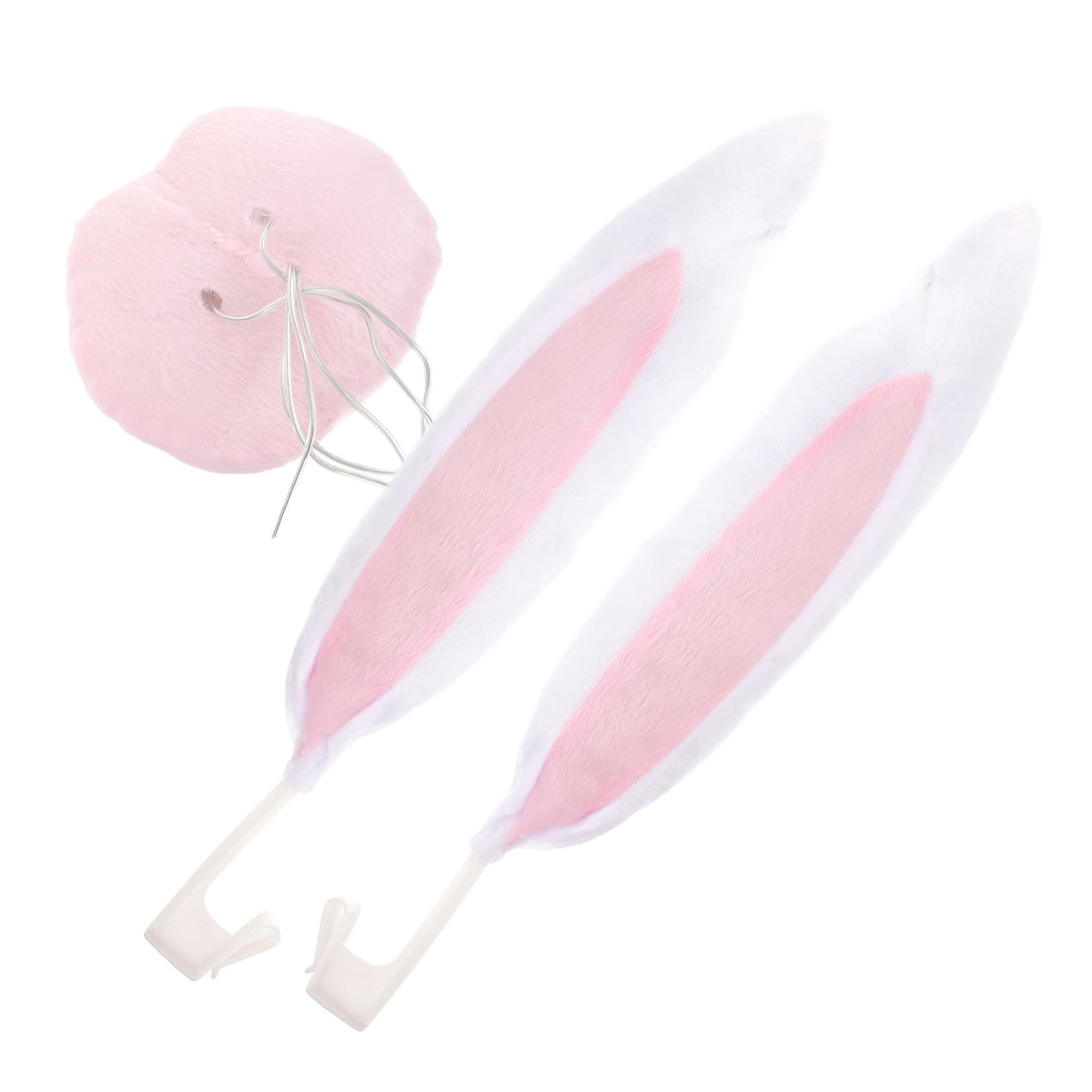 Amosfun Easter Bunny Costume Car Kit Vehicle Decorations Accessory