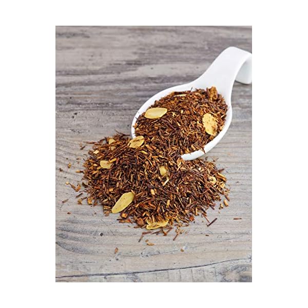 Rotbuschtee lose Rooibos-Tee Gebrannte Mandel Mandeln, Apfel, Zimt Rooibos Tee Südafrika 500g – Bild 4