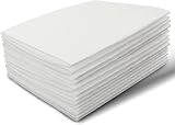 Divina Vitae Felt Sheets 7x11 10Pcs White Black for Crafts DIY Sewing