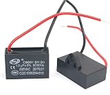 DollaTek 2Pcs CBB61 1.5uF 450V AC Air Conditioner Fan Motor Running Capacitor view 2
