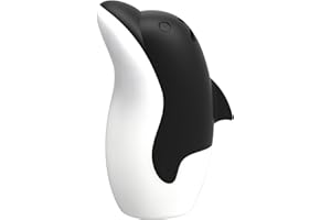 Asltw Cute Fridge Deodorizer, Dolphin Fridge Cleaner, Freezer Odor Freshener, Add Baking Soda Reusable Fun Kitchen Gadgets (Black)