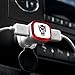 NCAA NC State Wolfpack Car Charger, White