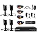 Outdoor Cameras Home Security Camera System Security Camera Abowone 8 Channels 1080N CCTV DVR Recorder 4 x 1080P 1920TVL Outdoor Video Surveillance Cameras Security System/65 feet Night Vision