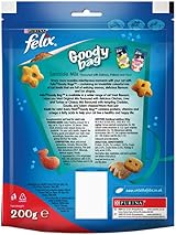FELIX Goody Bag Seaside Mix Cat Treats 200g x5 Salmon Pollock Trout view 2