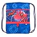 Disney Spider-Man Swim Bag for Kids w zipper Pocket and Cinch Top Closure