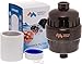 Mindful Design 8 Stage Universal Shower Filter with Modern Casing - High Output Handheld or Shower Head Filter with Replaceable Cartridge (Oil Rubbed Bronze)