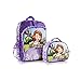 Disney Sofia the First Deluxe 15 Backpack with Detachable Lunch Bag
