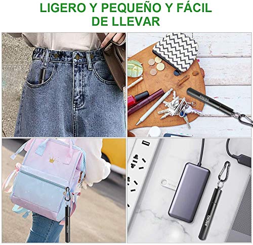 Bedee Paja Plegable, pajitas Reutilizables de Metal, Puntas de Silicona Ecológico Sin BPA Pajas de Beber con 2 Cepillos de Limpieza para Bebidas Juice Coffee Cóctel para Adultos y Niño 2 Piezas