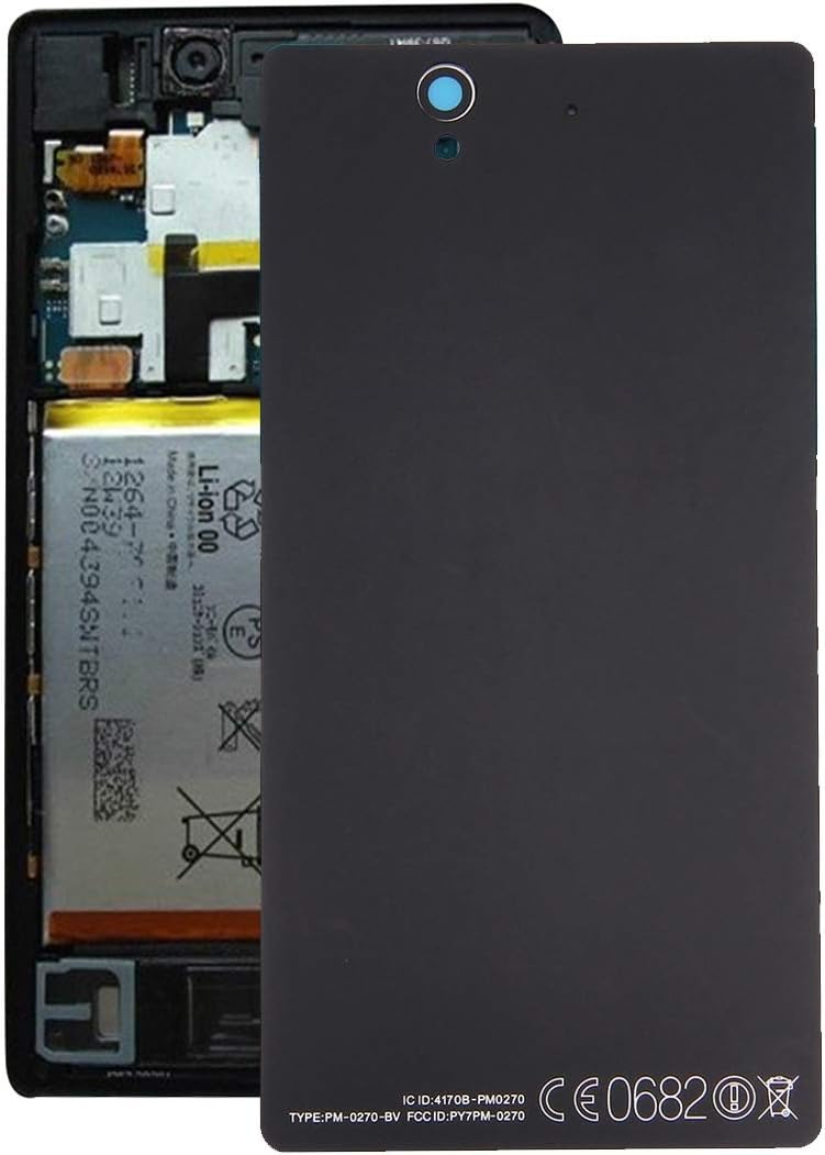 Ljmm888 Back LIJM Aluminium Battery Back Cover for Sony Xperia Z / L36h(Black) Repair (Color : Black)