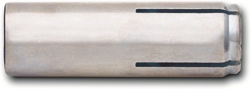 Powers Fastening Innovations 06208 Drop-Ins 1/2-Inch Internal Thread Type 304 Stainless Steel Drop in Expansion Anchor, 50 Per Box