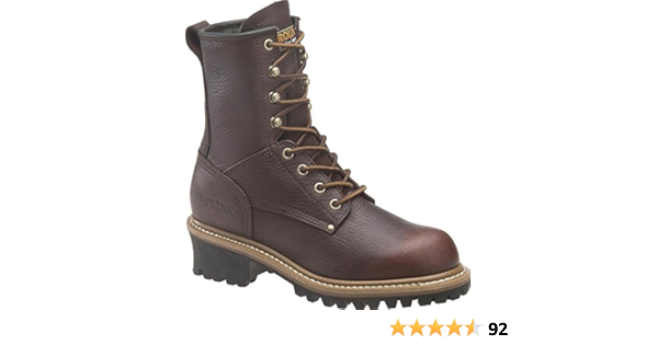 carolina 8 inch logger boots
