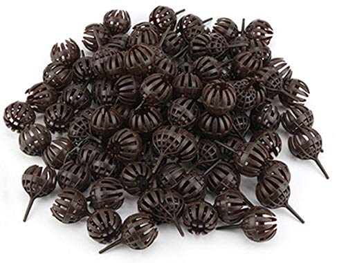 Olive Tree Feed Bonsai Fertilizer Box, 100pcs/ Set Reusable Portable Cover Basket For Plant Flower (Size: Small)