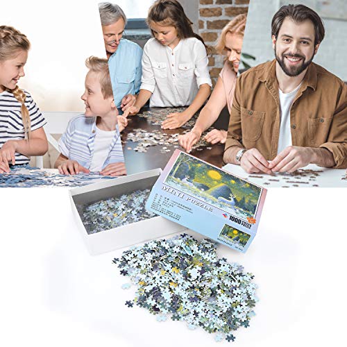 Peradix 1000 Piece Wood Jigsaw Puzzle Adults /Kids /Children - Wooden Puzzle for Adult Reduced Pressure Toy Gift - Education Toys Gift -(Deer)