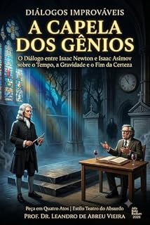 Livro DIÁLOGOS IMPROVÁVEIS A CAPELA DOS GÊNIOS - VOLUME 2: O Diálogo entre Isaac Newton e Isaac Asimov sobre o Tempo, a Gravidade e o Fim da Certeza