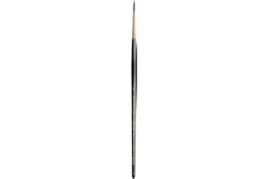da Vinci Watercolor Series 11 Maestro Paint Brush, Fuller English Round Kolinsky Red Sable, Size 1