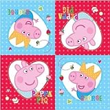 New Peppa Pig Party Range - Peppa Pig Party Napkins x 16