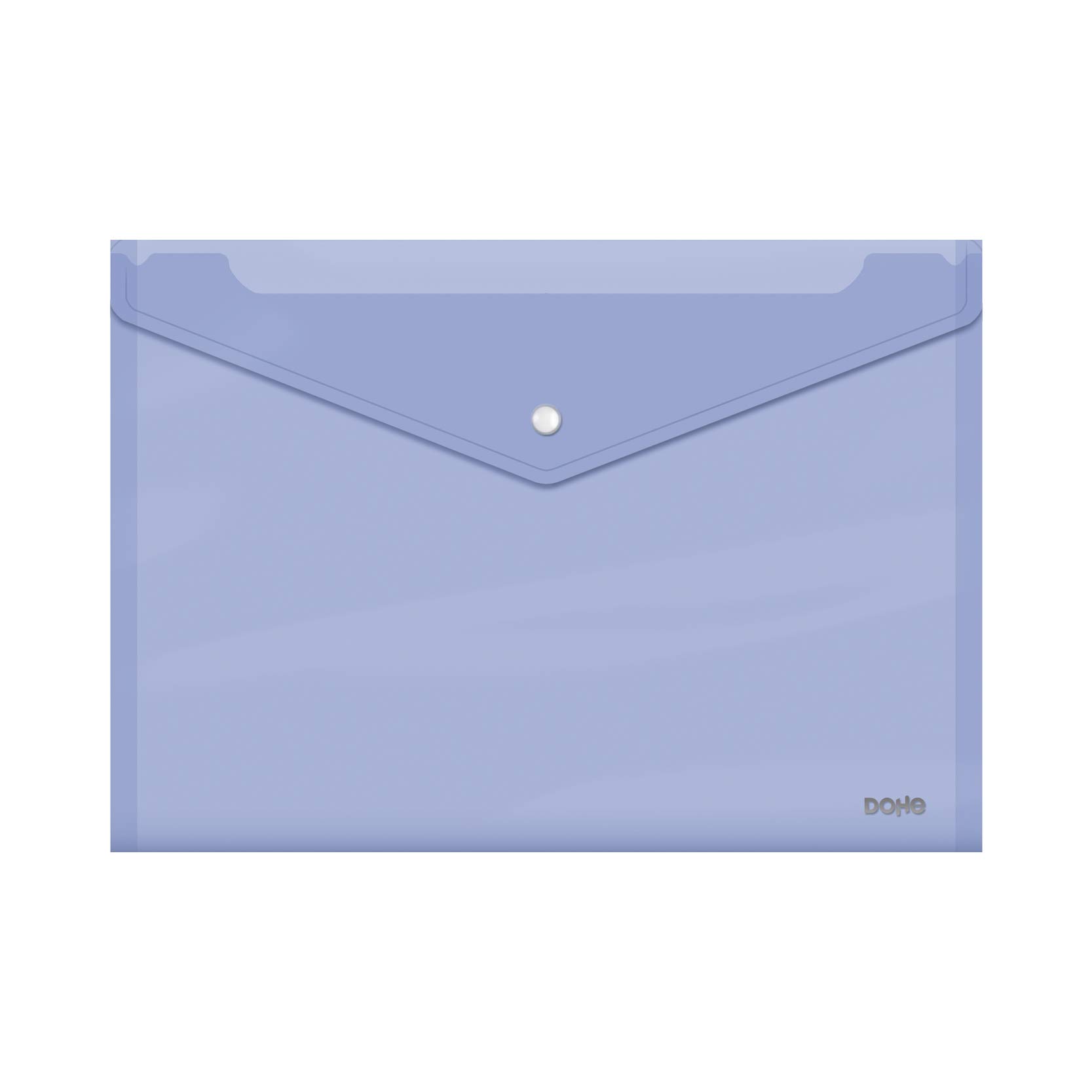 Dohe - Envelope Polypropylene Crystal Folio + Purple