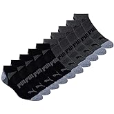 Puma Men's No Show Socks - 10 Pairs