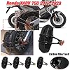 Lorababer Motorfiets Spatbord, Achterspatbord Band Hugger Spatbescherming Omslag Geschikt voor Honda XADV-750 X-ADV 750…