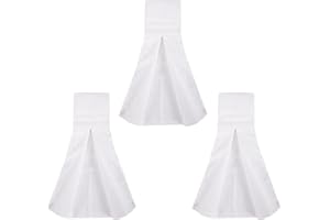 TUYUU Football Towel,White Football Towel Quarterback,Cotton Football Towel Youth,Quarterback Towel for Football Softball Men Women,Football Hand Towels for Gym Yoga Golf, (White-3 Pack)