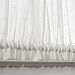 jinchan Linen French Door Curtain with Open Weave Semi-Sheer Door Curtain Decor 40 Inches Long Drape Rod Pocket 1 Panel Light-Filtering Privacy Window Decor 1 Tieback Included White