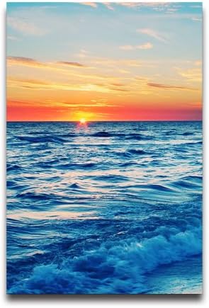 Beash Shore Night Customized Art Prints Posters 16"x 24"