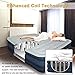 NPET Queen Air Mattress with Internal Rechargeable Battery Pump, AM001 Ultimate Fabric 20″ Double High Raised Airbed for Guest, Camping, Indoor/Outdoor, with Free Storage Bag & Repair Patchesthumb 3