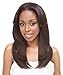 Janet Collection Retro Glam & Vibe Clip-In U-TYPE Wig - 1B STRAIGHT (1B Off Black)