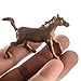 Fun Central AZ987, 12 Pcs, 2.5 Inches Assorted Vinyl Plastic Horse Toys, Horseland Horse Figures for Kids, Western Cowboy Horse Toys