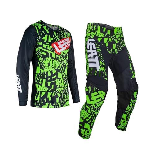 Leatt 5024080610 Motocross Set, Green, XS Men, Green, XS