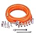 WYNNsky 3/8" X 25ft PVC Air Compressor Hose Kit With 17 Piece Air Tool and Air Compressor Accessories Kit primary