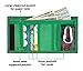 Rough Enough Kids Wallets for Teen Boys Girls Neck Lanyard Keychain Canvas Wallet for Men