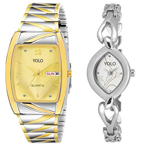 Allure Analog Mens & Womens Couple Watches | Couple Watches Set