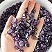 Wayber 1 Lb/460g Purple Amethyst Quarzt Natural Crystal Stones Irregular Decorative Pebble Rock Sand for Aquarium/Fish Turtle Tank/Vase Fillers/Air Plants/Succulent Plants Decor (Fill 1 Cup)thumb 2