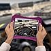 iPad Mini 4 Case, iXCC Shockproof Silicone Protective Rubber Soft Gel Case Cover [Drop Proof, Kids Proof, Shock Proof, Anti slip] - Purple